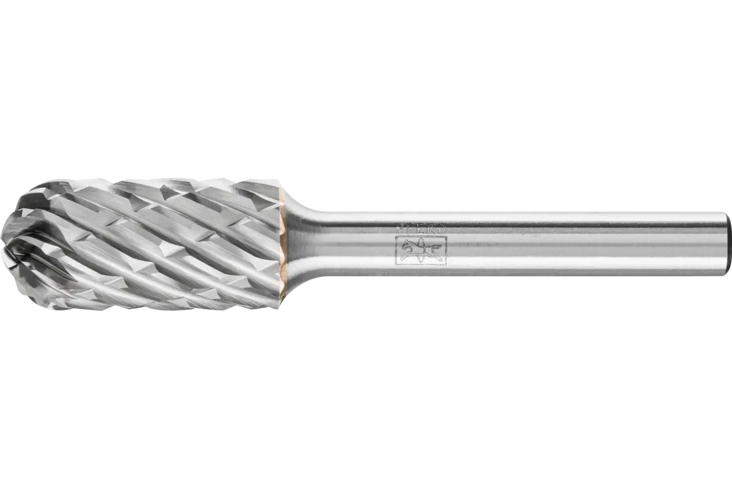 Picture of Pferd Carbide Bur SC-5 Cylindrical Radius End Steel Cut 1/2" x 1" x 1/4" Shank